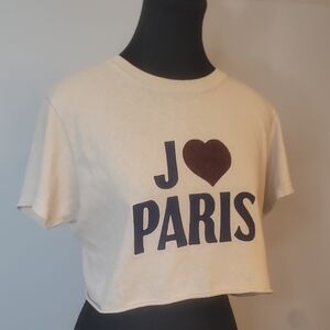 John Galt Pac Sun Cream Cotton Top